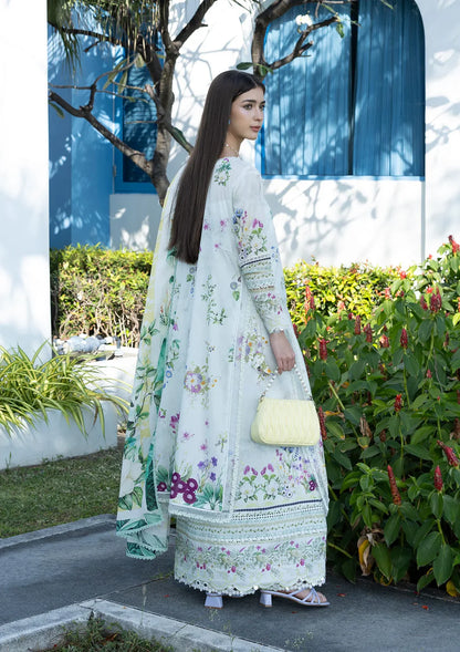 ELAF PRINTS UNSTITCHED COLLECTION'26 | EPN-7B MOON FLOWER