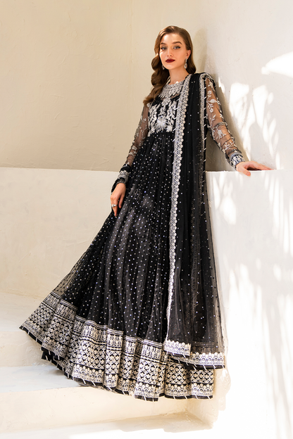 Iznik Formal Wear Collection 2024 – CC-50 Embroidered Net