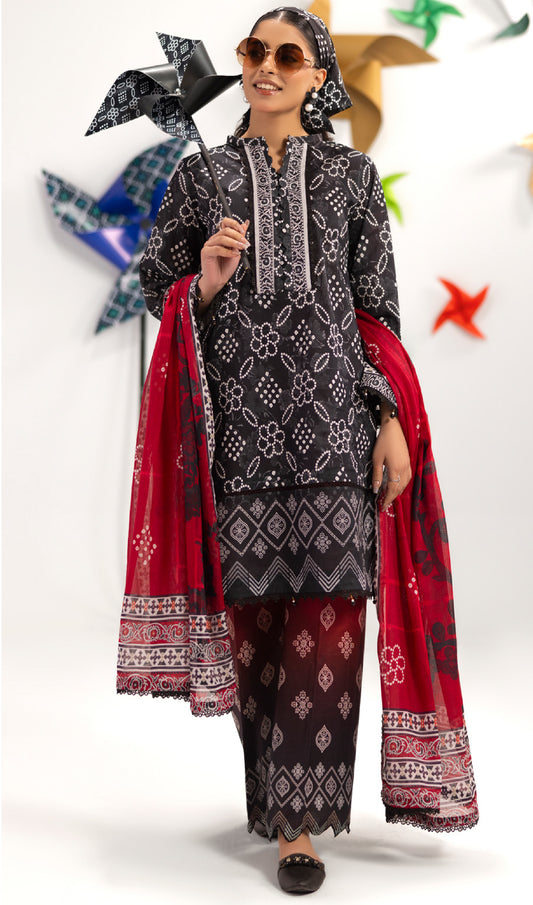 COCO POPUP BY ALZOHAIB DIGITAL PRINTED UNSTITCHED'26| D5