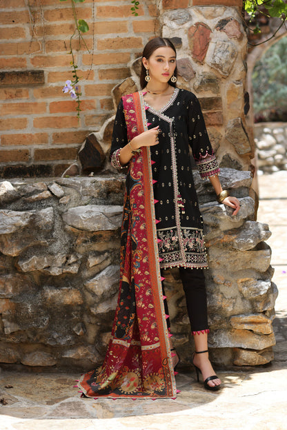  Collection – NOOR BY SAADIA ASAD WINTER SHAWL Collection - 09