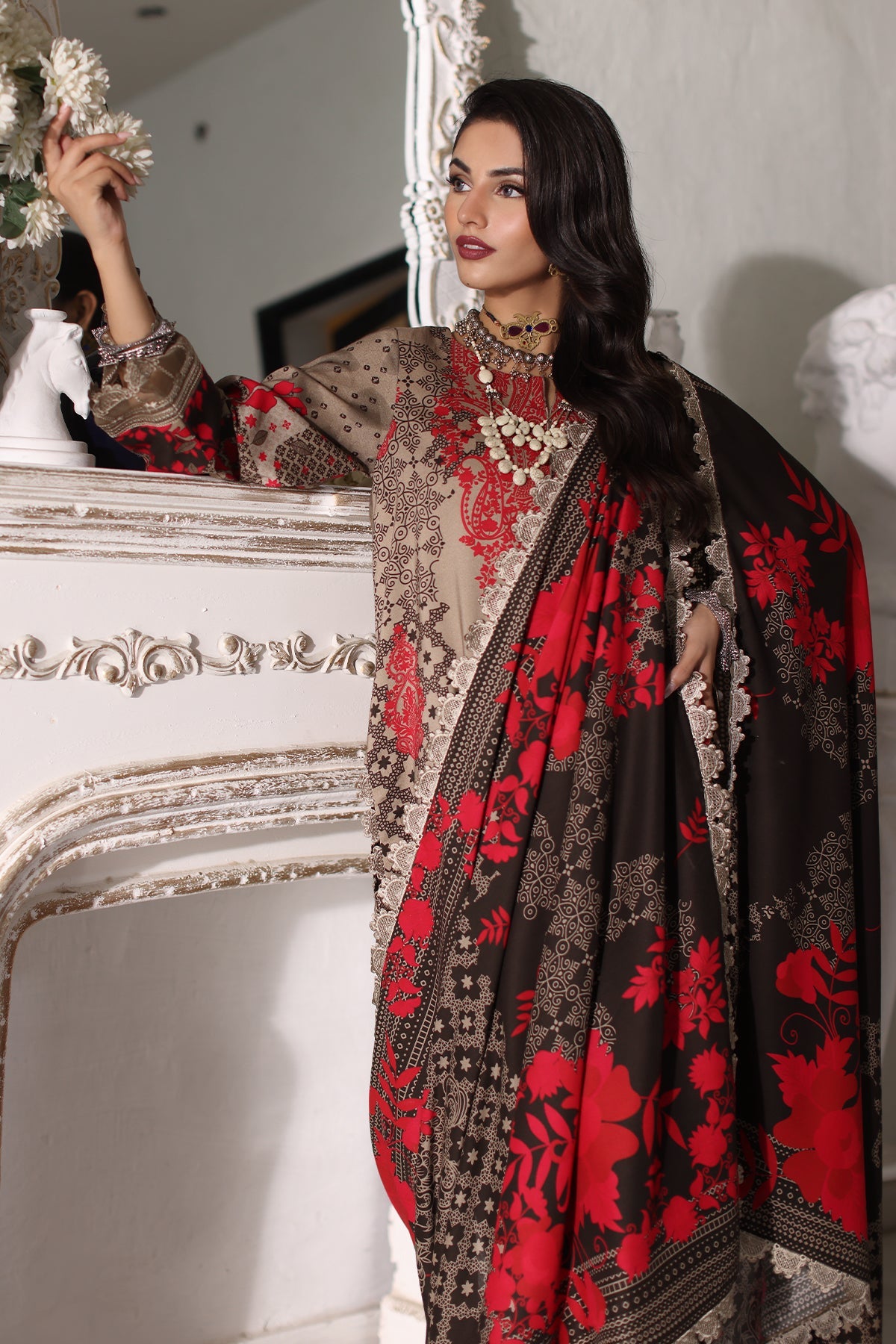 CHARIZMA VIRSA VOL 01 Collection 2024 – 3-Pc Embroidered CVW4-04