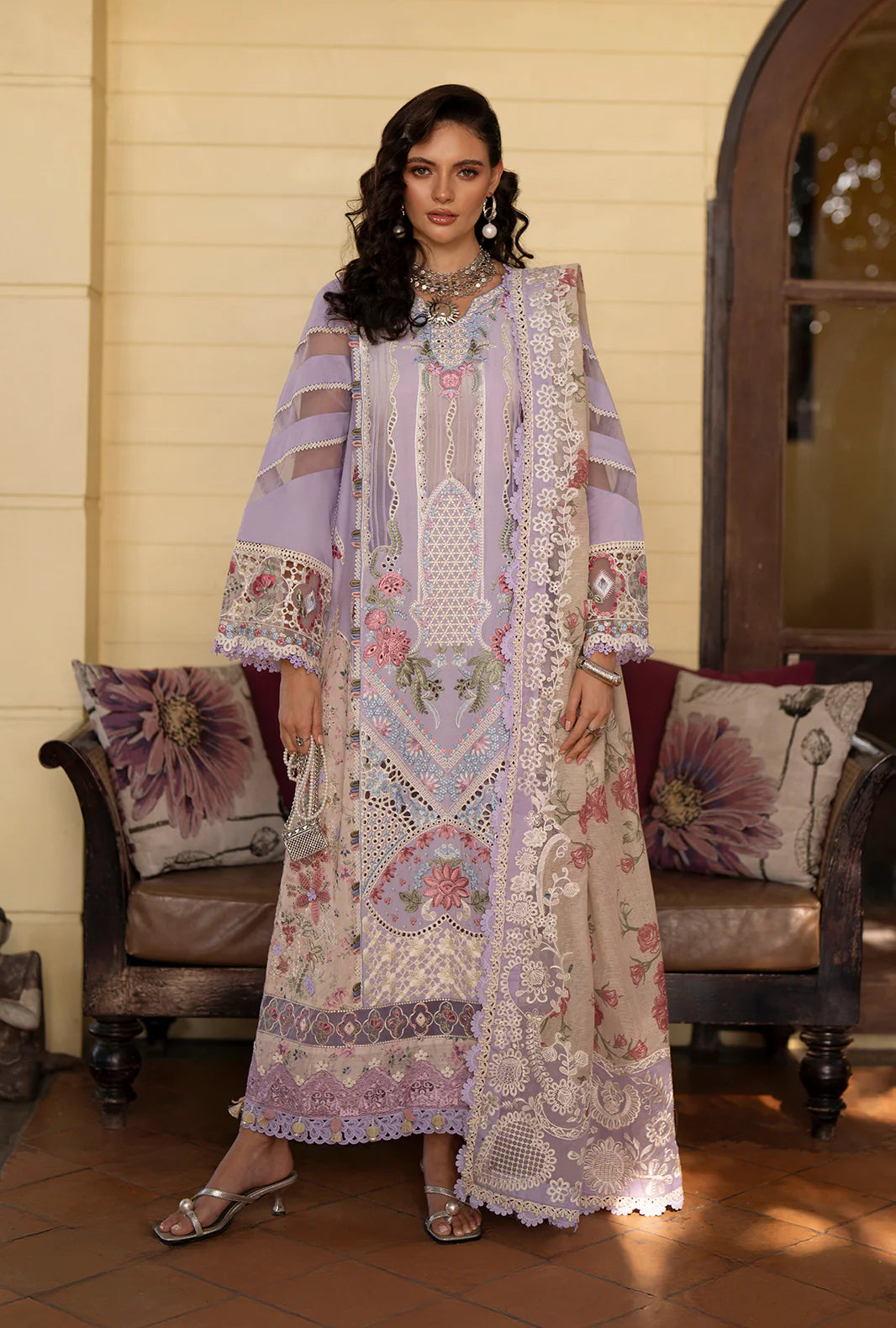 EVARA LUXURY LAWN BY AJR UNSTITCHED'26 | Zaya