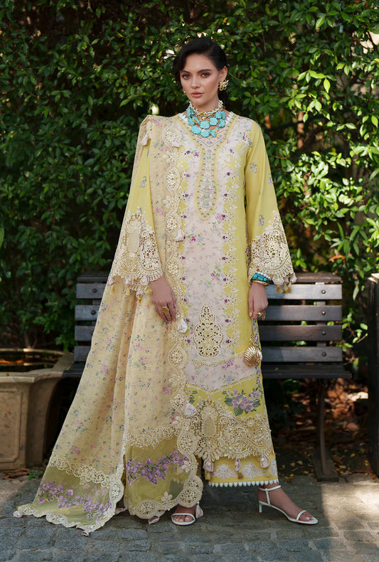 EVARA LUXURY LAWN BY AJR UNSTITCHED'26 | Kaia
