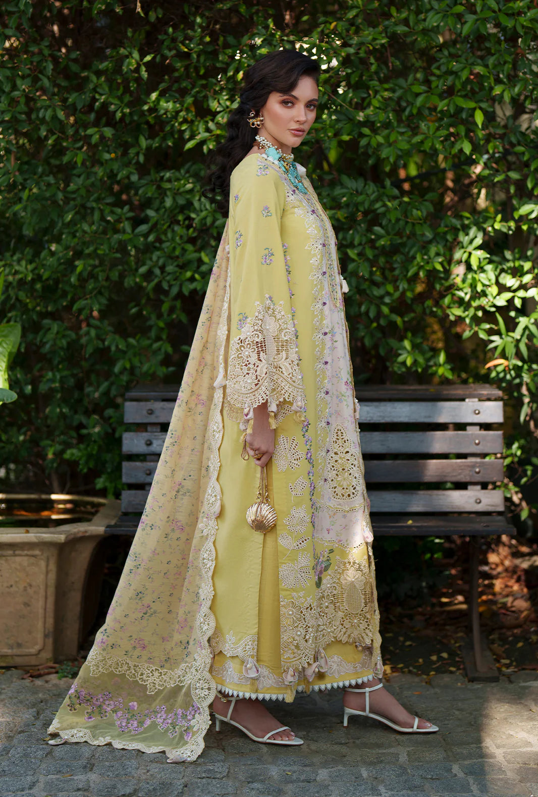 EVARA LUXURY LAWN BY AJR UNSTITCHED'26 | Kaia