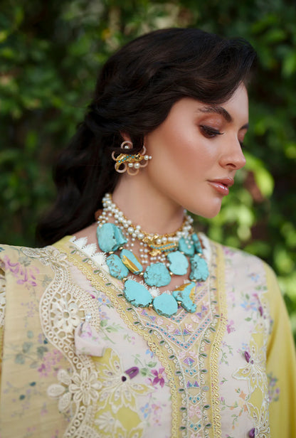 EVARA LUXURY LAWN BY AJR UNSTITCHED'26 | Kaia