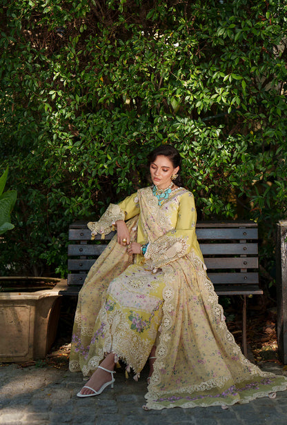EVARA LUXURY LAWN BY AJR UNSTITCHED'26 | Kaia