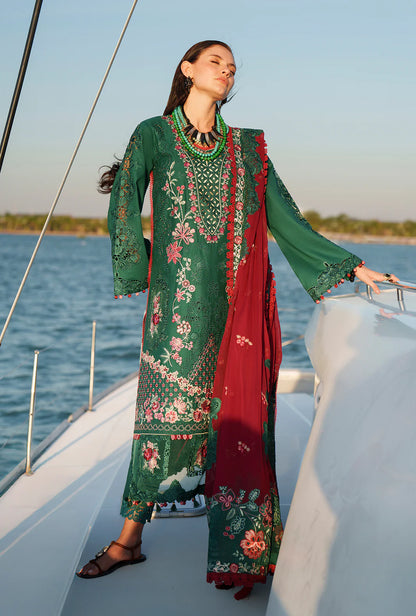 EVARA LUXURY LAWN BY AJR UNSTITCHED'26 | Yara