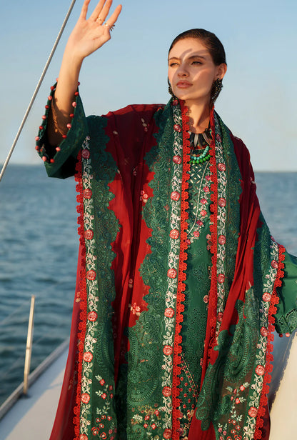 EVARA LUXURY LAWN BY AJR UNSTITCHED'26 | Yara