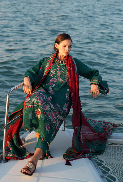 EVARA LUXURY LAWN BY AJR UNSTITCHED'26 | Yara