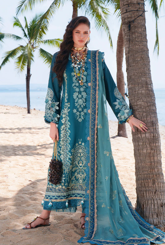 EVARA LUXURY LAWN BY AJR UNSTITCHED'26 | Maela