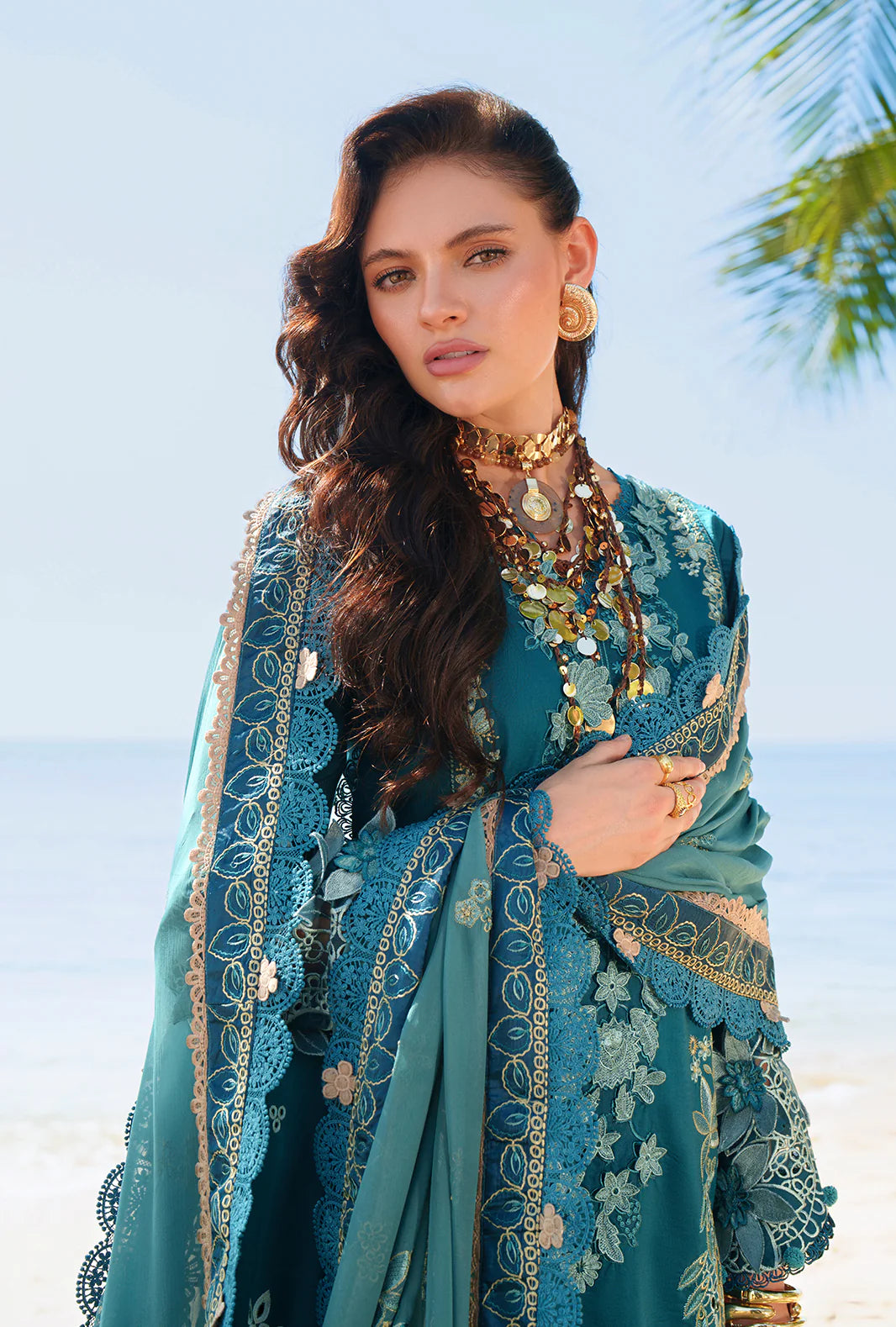 EVARA LUXURY LAWN BY AJR UNSTITCHED'26 | Maela