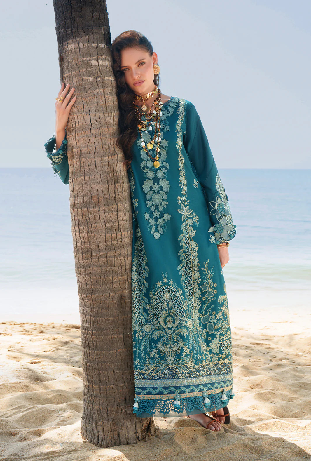 EVARA LUXURY LAWN BY AJR UNSTITCHED'26 | Maela