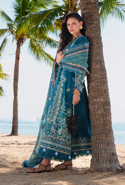 EVARA LUXURY LAWN BY AJR UNSTITCHED'26 | Maela