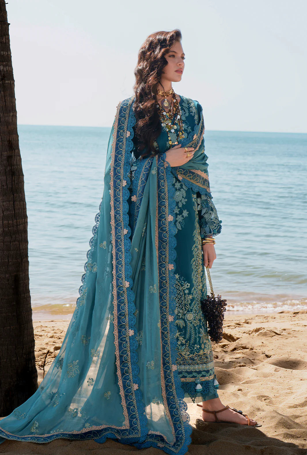 EVARA LUXURY LAWN BY AJR UNSTITCHED'26 | Maela