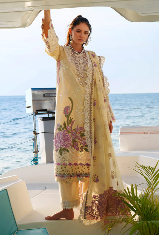 EVARA LUXURY LAWN BY AJR UNSTITCHED'26 | Faria