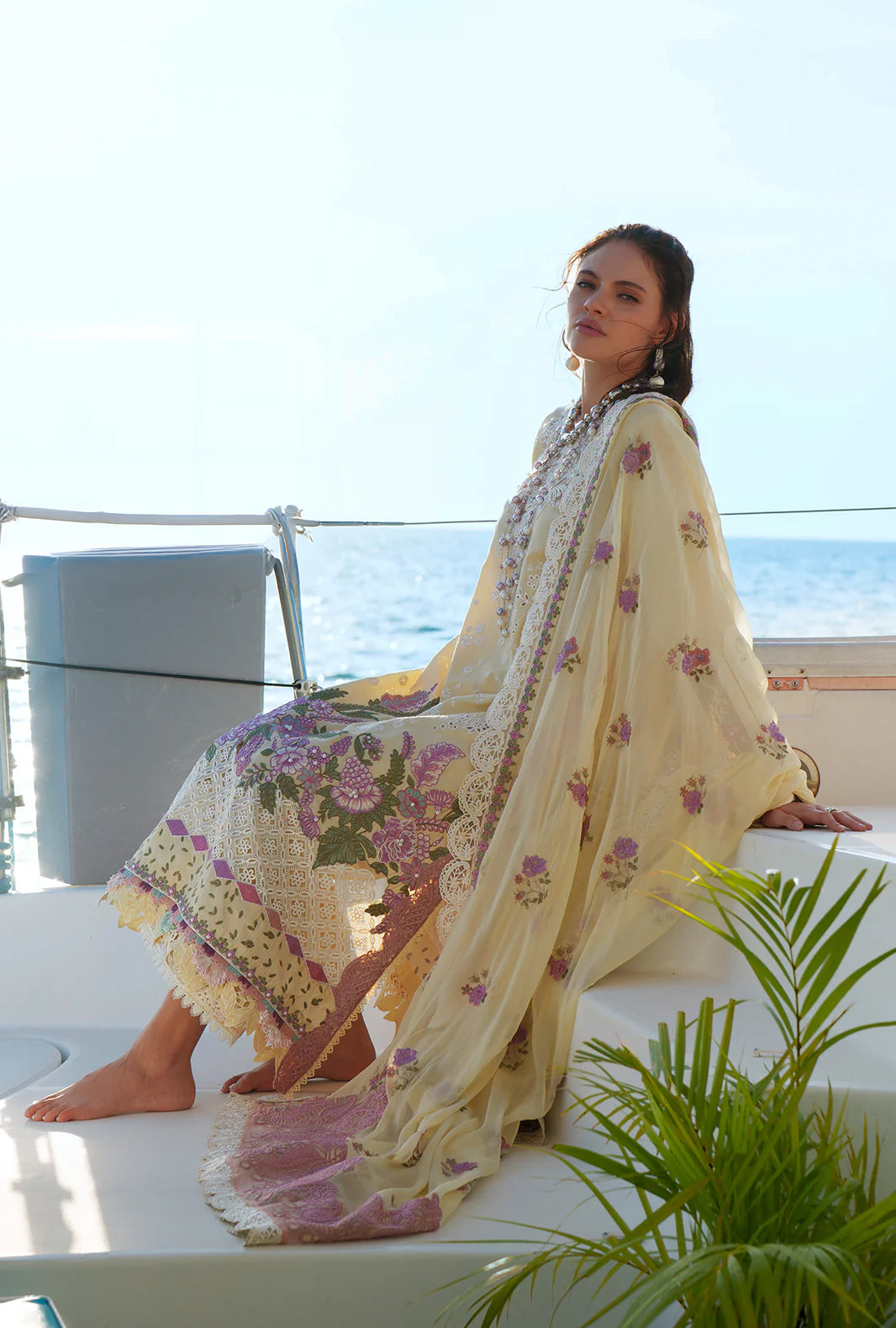 EVARA LUXURY LAWN BY AJR UNSTITCHED'26 | Faria