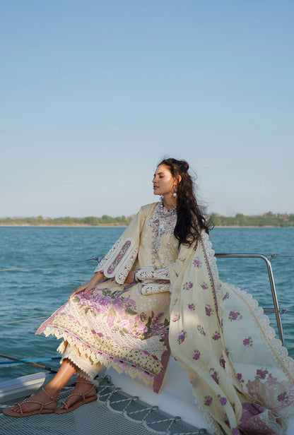 EVARA LUXURY LAWN BY AJR UNSTITCHED'26 | Faria