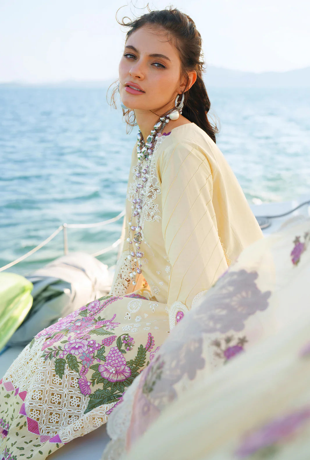 EVARA LUXURY LAWN BY AJR UNSTITCHED'26 | Faria