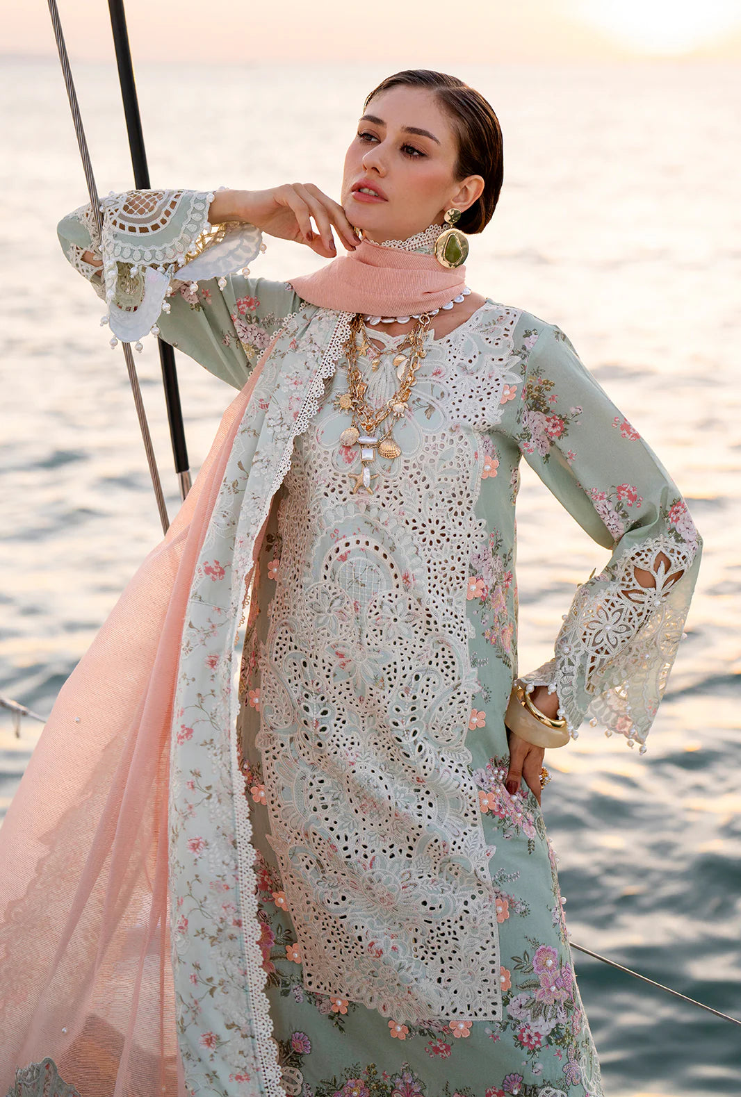 EVARA LUXURY LAWN BY AJR UNSTITCHED'26 | Fyna