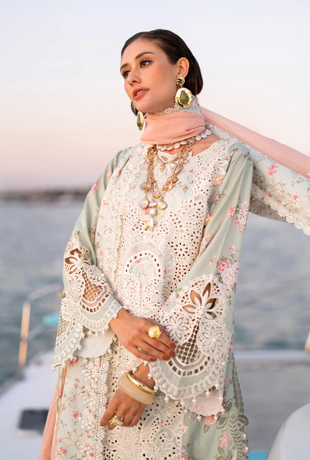 EVARA LUXURY LAWN BY AJR UNSTITCHED'26 | Fyna