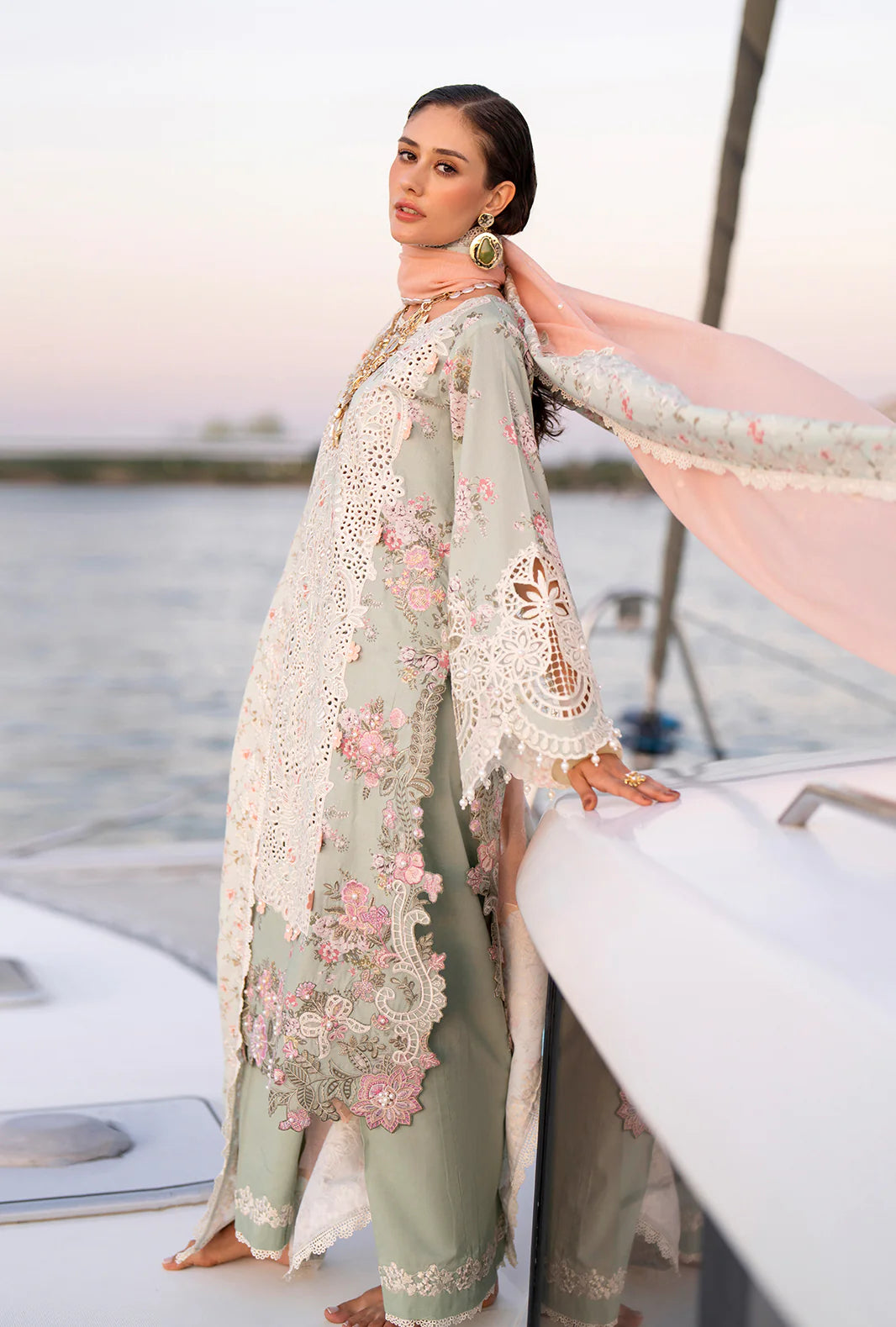EVARA LUXURY LAWN BY AJR UNSTITCHED'26 | Fyna