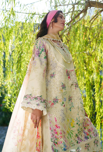 AJR PRINTED CHIKANKARI UNSTITCHED'26| LILA