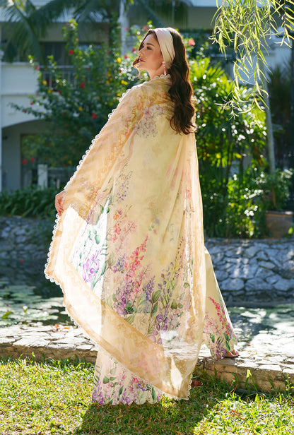 AJR PRINTED CHIKANKARI UNSTITCHED'26| LILA