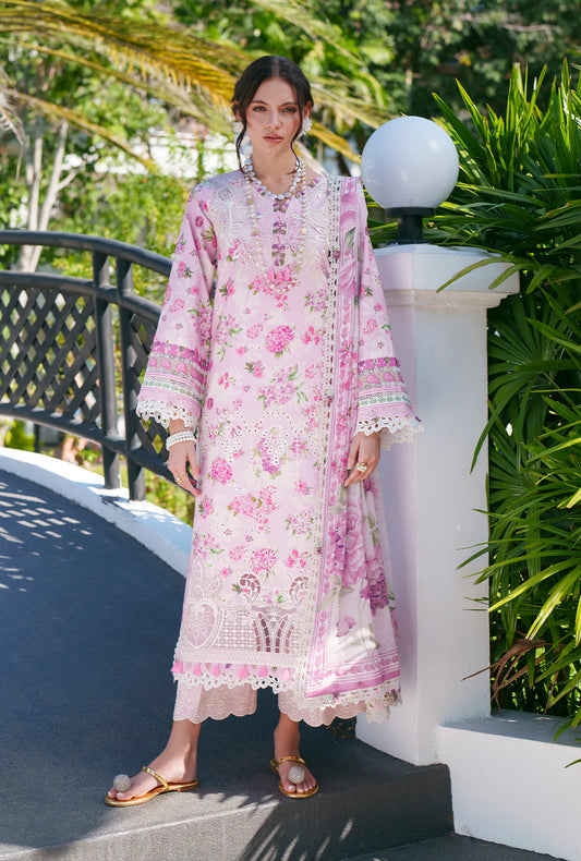 AJR PRINTED CHIKANKARI UNSTITCHED'26| RUMI