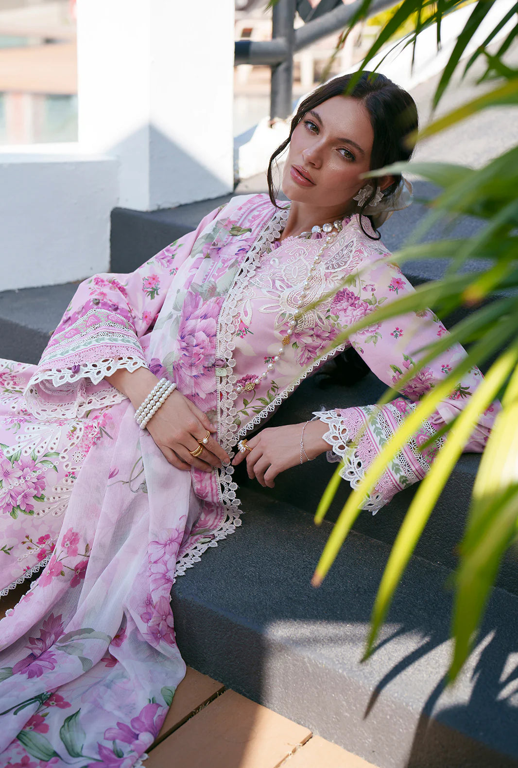 AJR PRINTED CHIKANKARI UNSTITCHED'26| RUMI