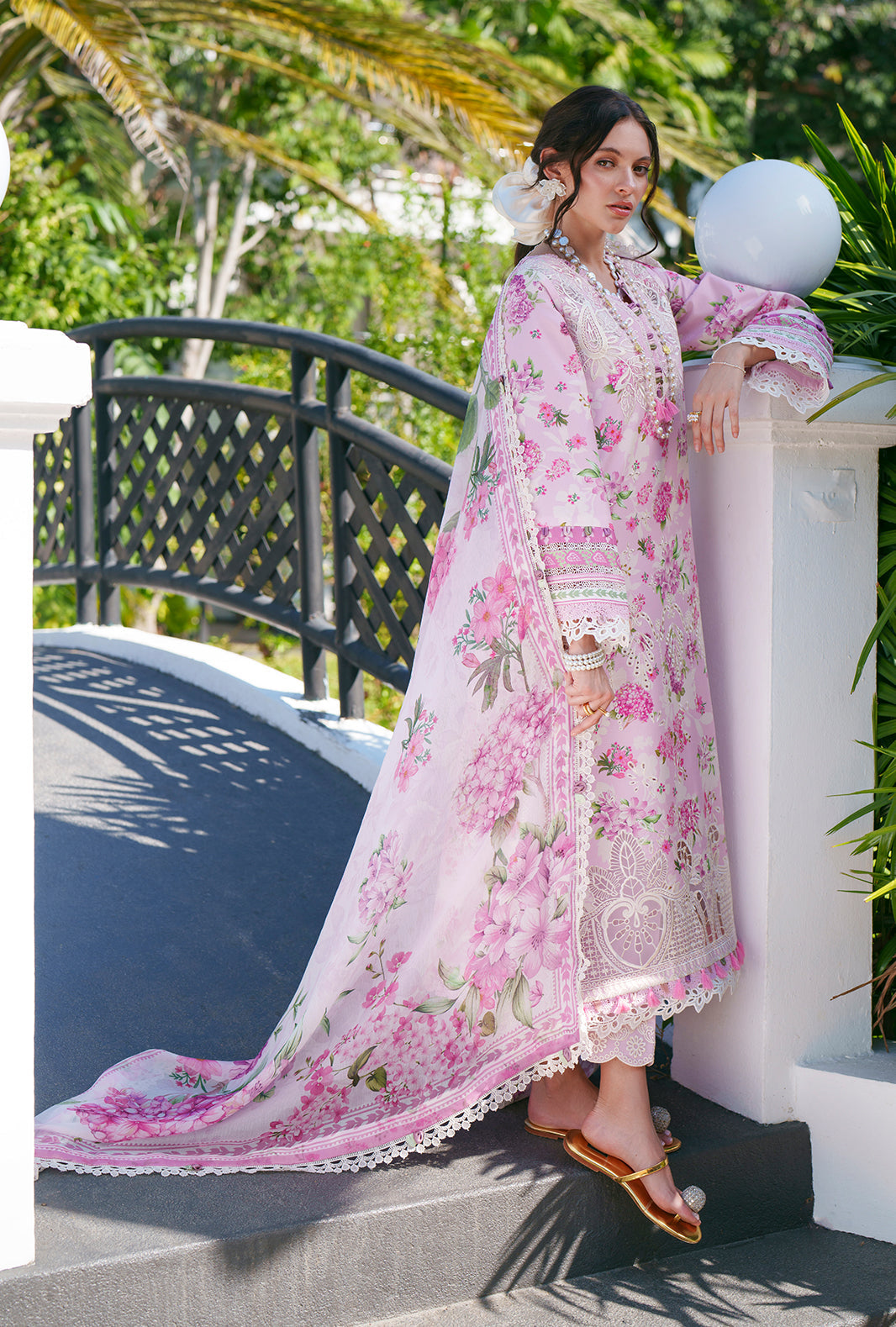 AJR PRINTED CHIKANKARI UNSTITCHED'26| RUMI