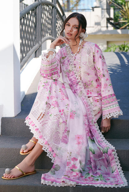 AJR PRINTED CHIKANKARI UNSTITCHED'26| RUMI