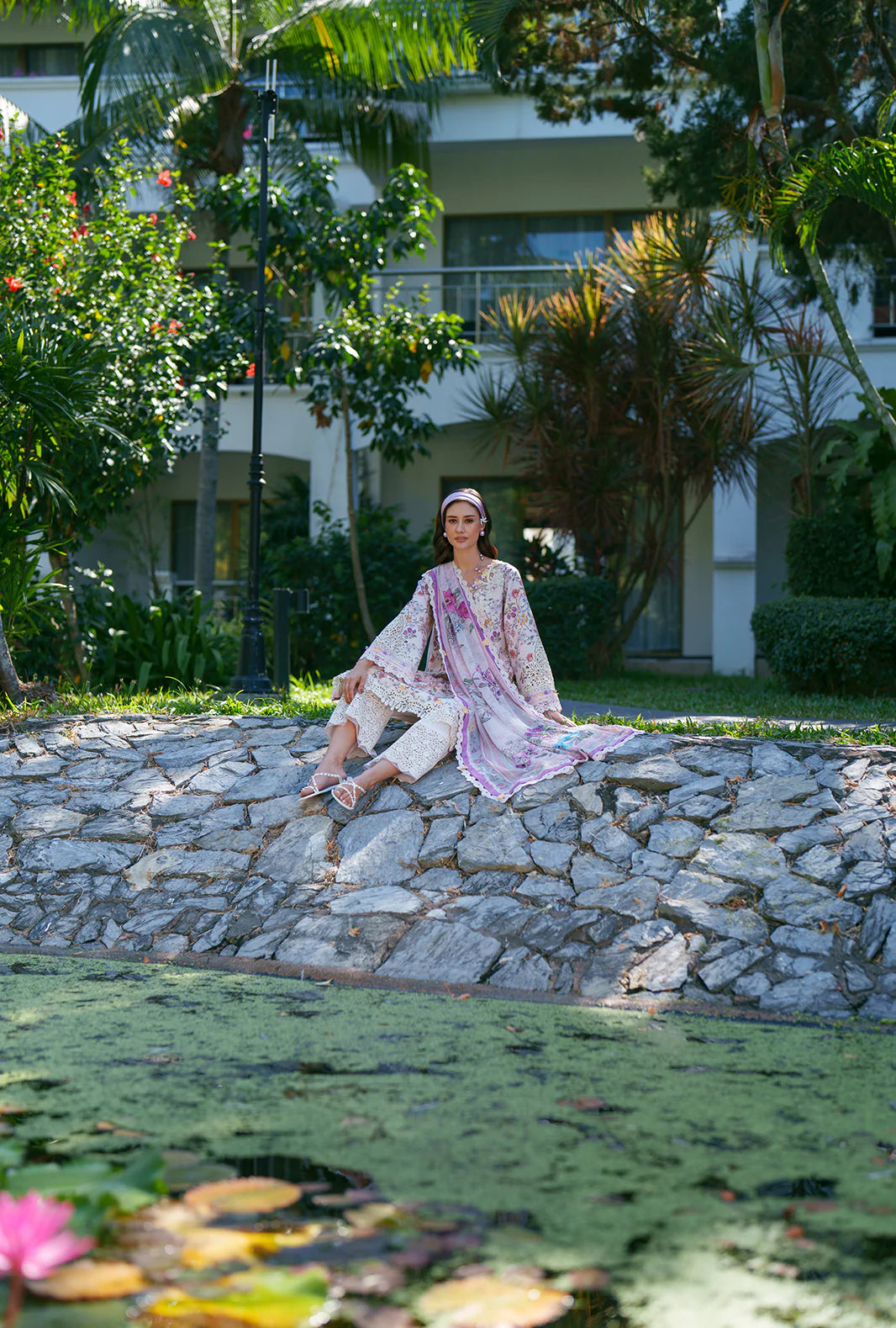 AJR PRINTED CHIKANKARI UNSTITCHED'26| ZURI