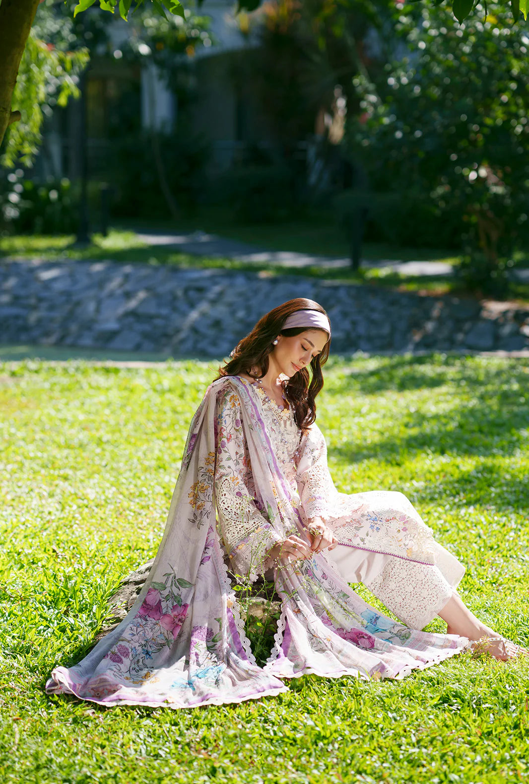 AJR PRINTED CHIKANKARI UNSTITCHED'26| ZURI