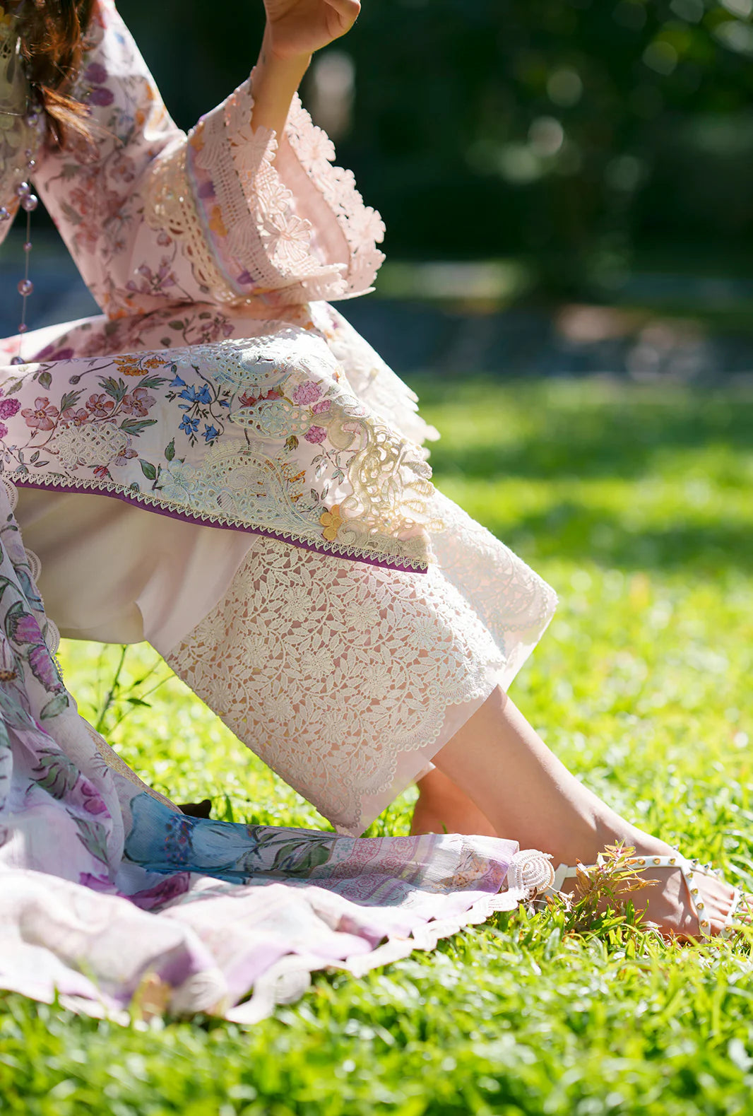 AJR PRINTED CHIKANKARI UNSTITCHED'26| ZURI