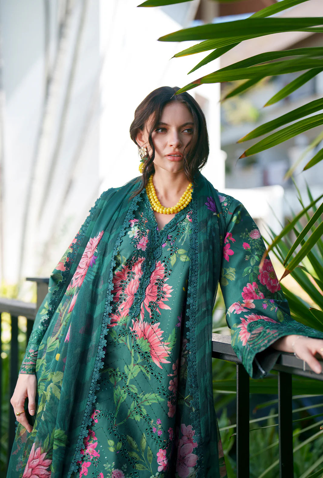 AJR PRINTED CHIKANKARI UNSTITCHED'26| TALI