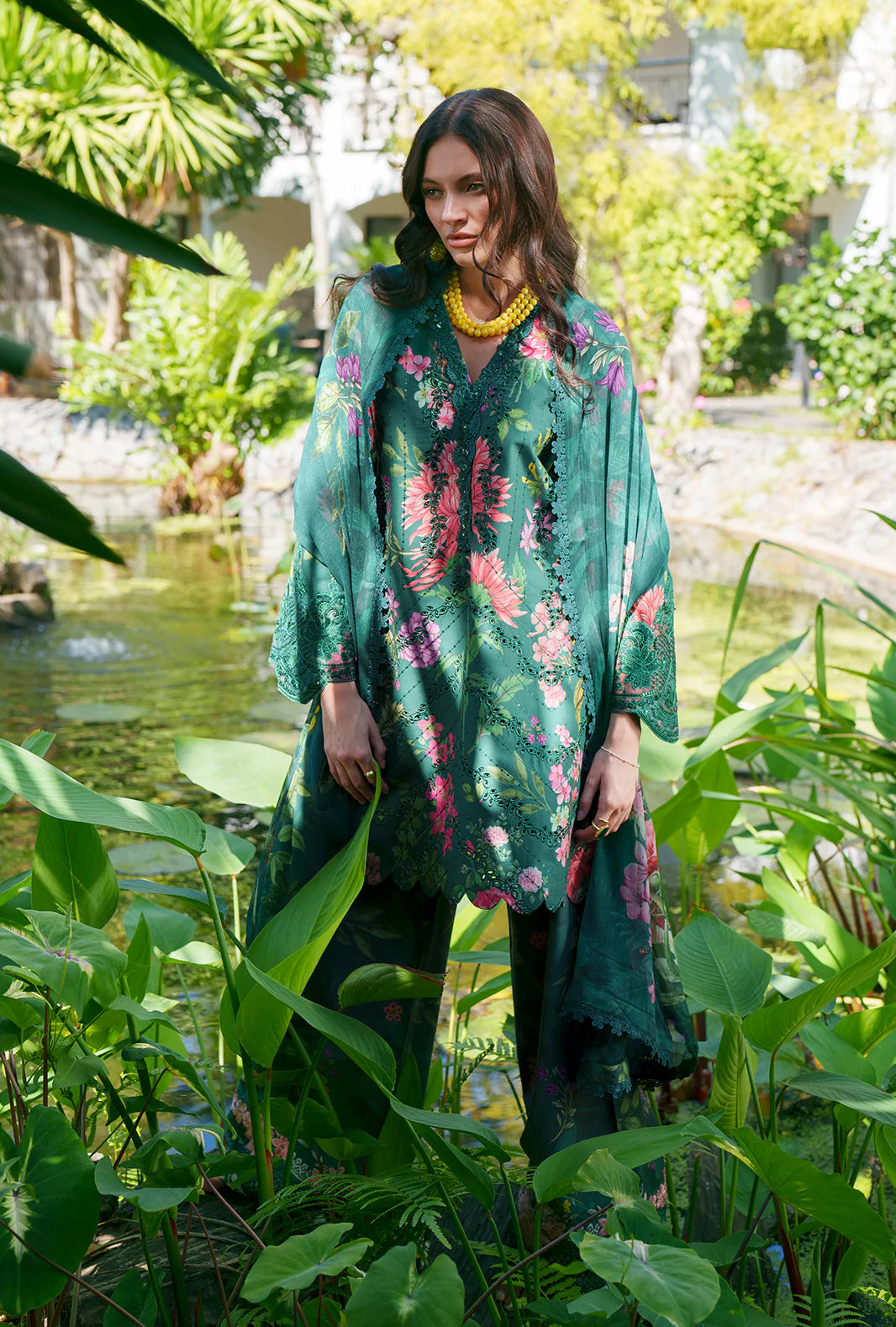 AJR PRINTED CHIKANKARI UNSTITCHED'26| TALI