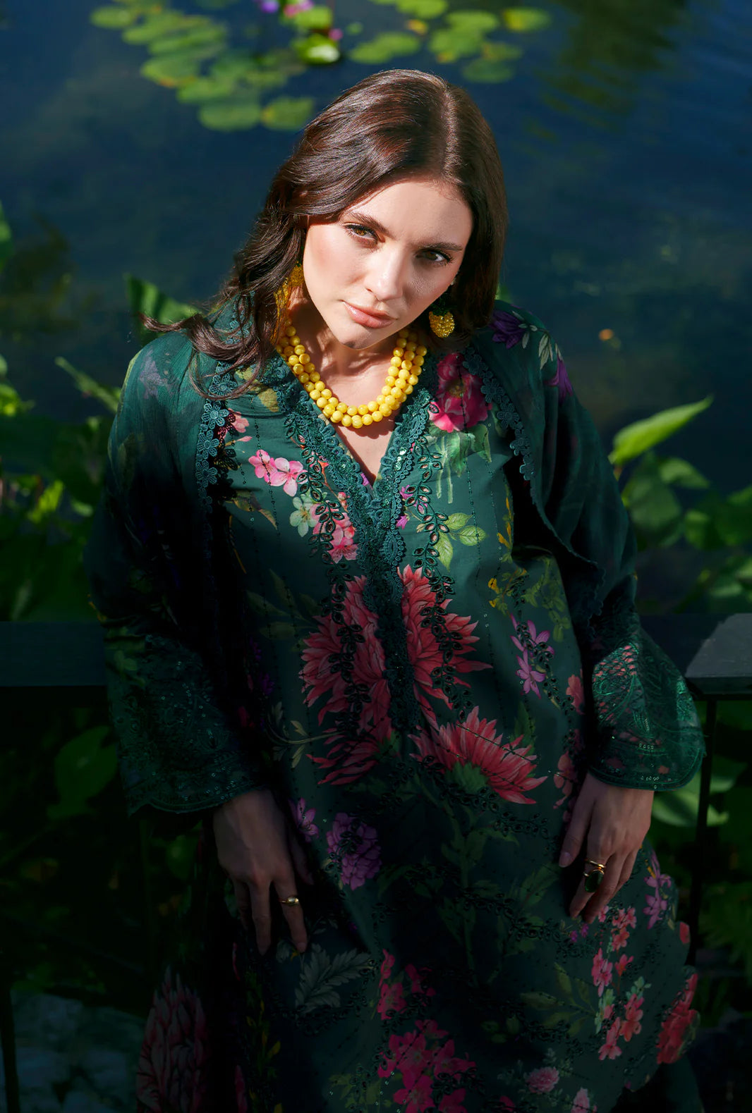 AJR PRINTED CHIKANKARI UNSTITCHED'26| TALI