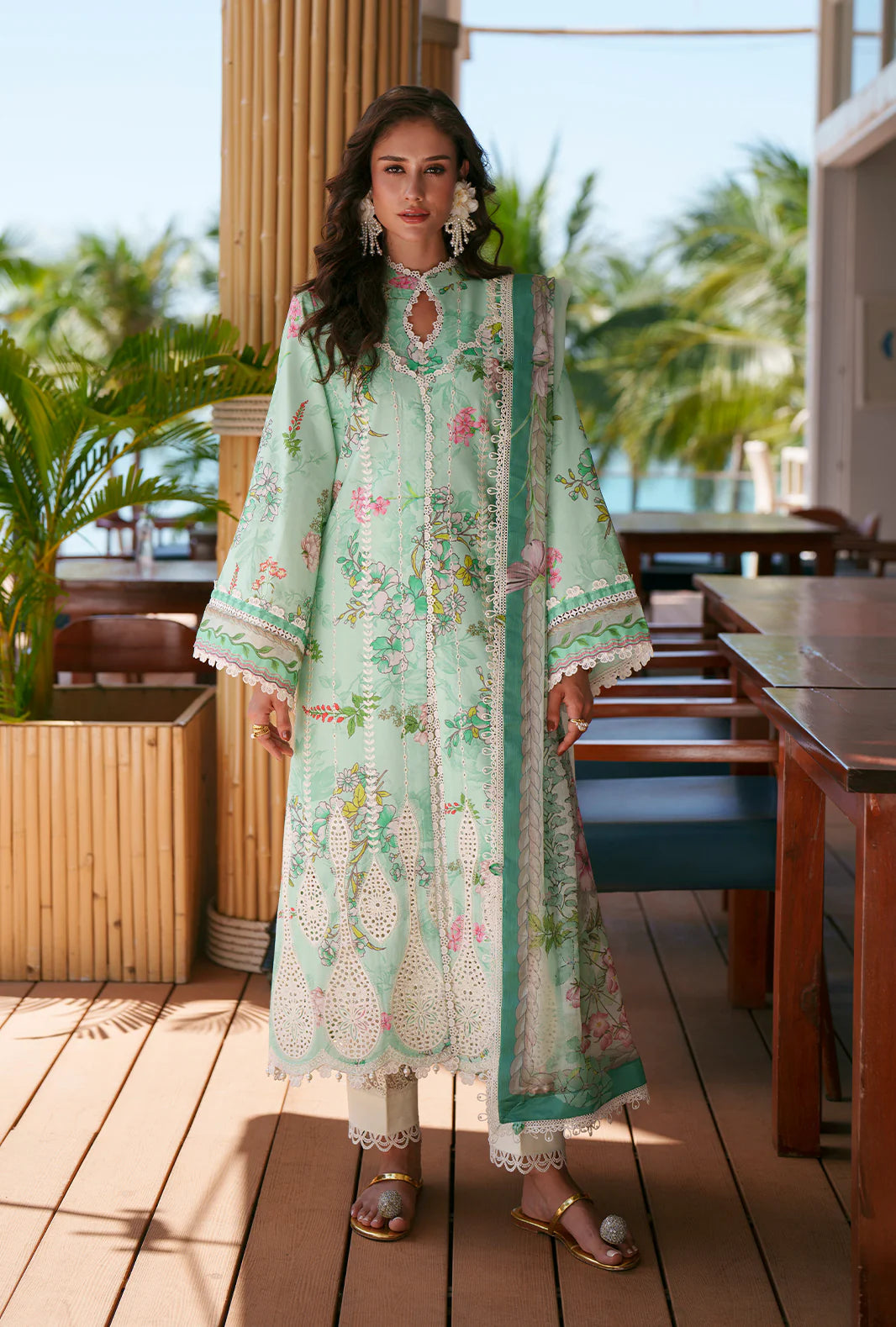 AJR PRINTED CHIKANKARI UNSTITCHED'26| ELIYA