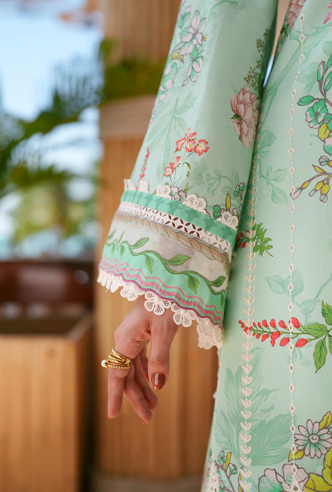 AJR PRINTED CHIKANKARI UNSTITCHED'26| ELIYA