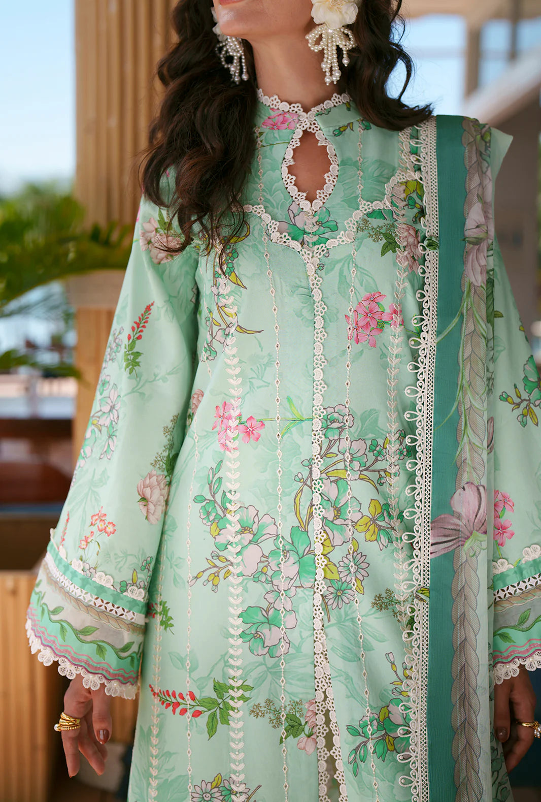 AJR PRINTED CHIKANKARI UNSTITCHED'26| ELIYA