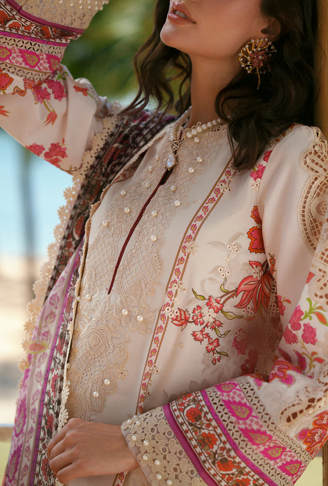 AJR PRINTED CHIKANKARI UNSTITCHED'26| AIRA