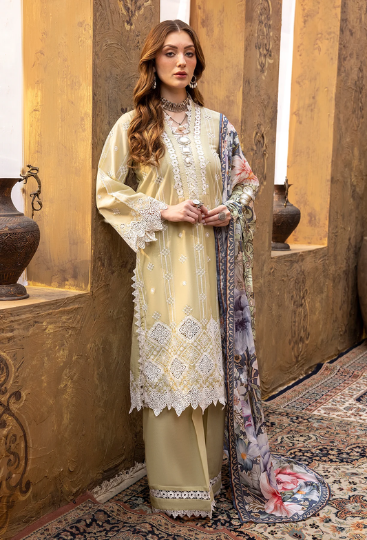 Adan Libas Lawn by Ayesha Zia 2024 Design 04