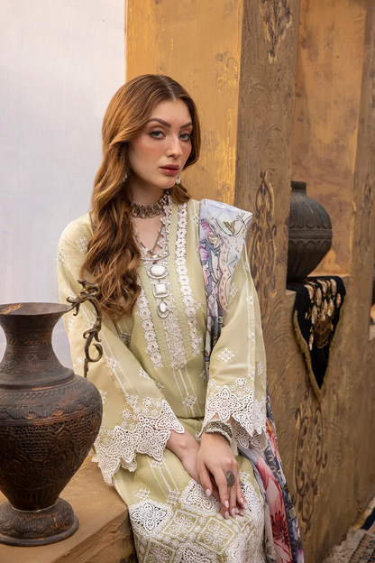 Adan Libas Lawn by Ayesha Zia 2024 Design 04