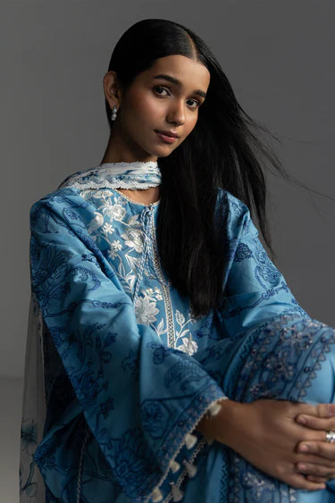 COCO BY ZARA SHAHJAHAN LAWN UNSTITCHED'26| AVIONA-3A