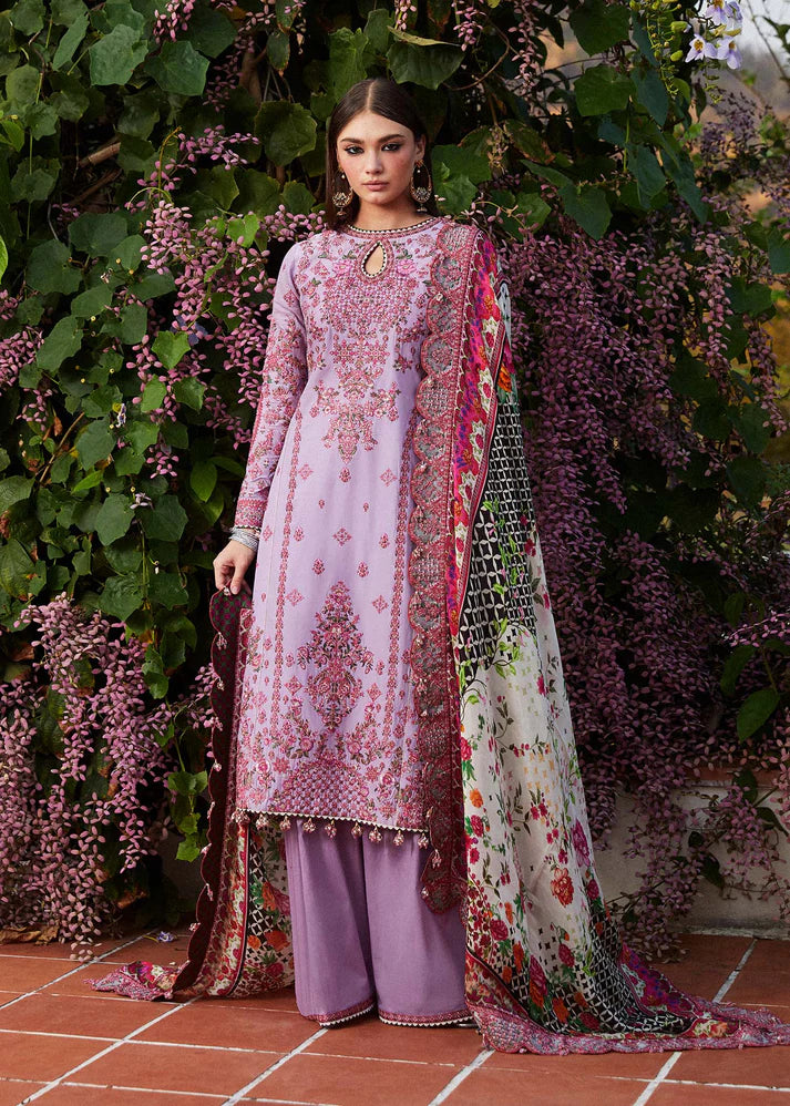 Eid Luxury Lawn 2024 by Hussain Rehar - Ayzel