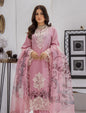 ZA Clothes Azure Embroidered Lawn Ready to Wear Pink Petal 04