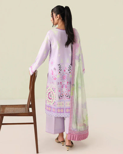 ROHEENAZ ROSETTE UNSTITCHED COLLECTION'26 | Azure days