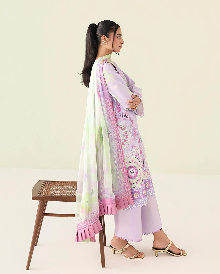 ROHEENAZ ROSETTE UNSTITCHED COLLECTION'26 | Azure days