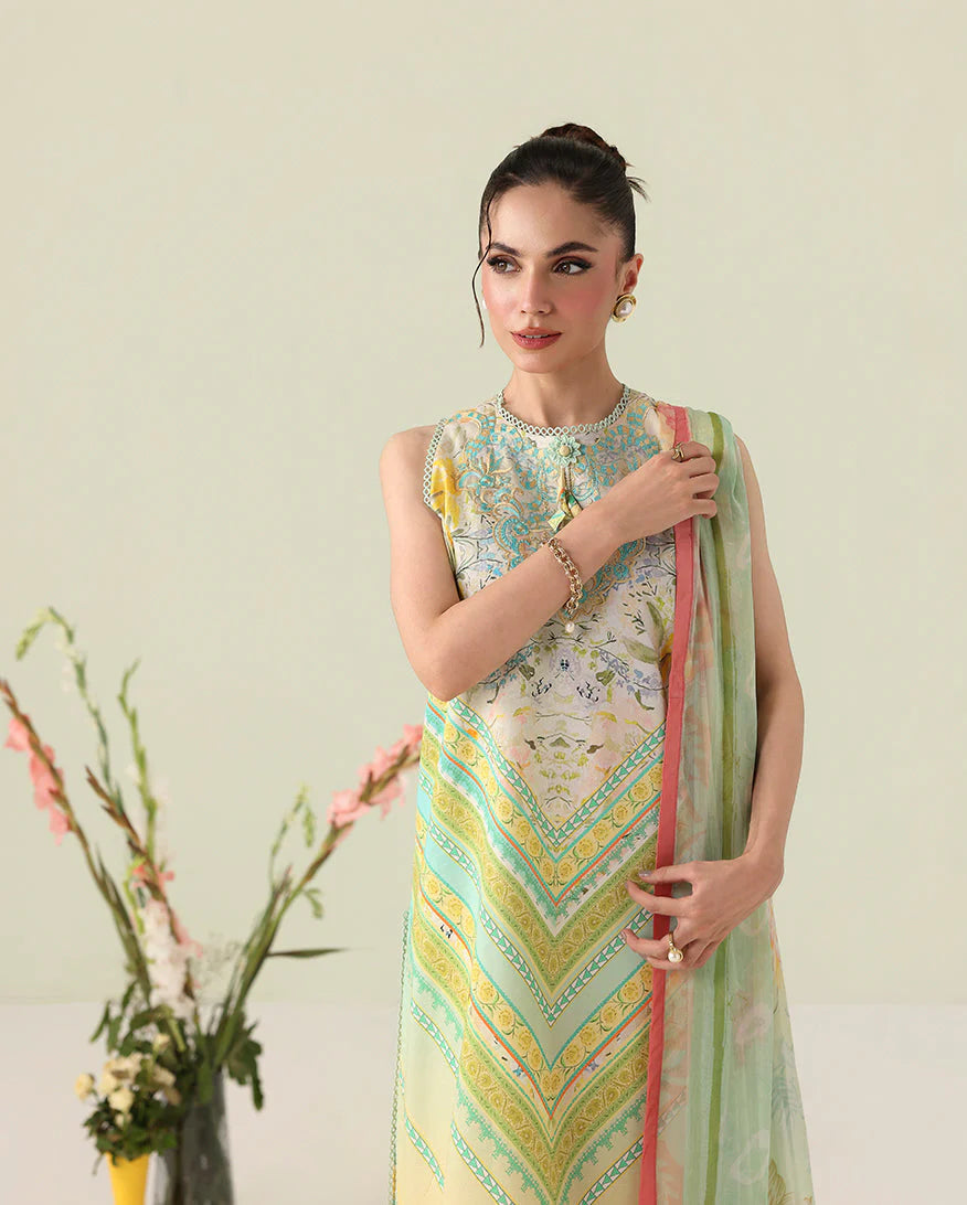 ROHEENAZ ROSETTE UNSTITCHED COLLECTION'26 | Bloomed Muse