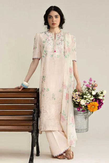 COCO BY ZARA SHAHJAHAN LAWN VOL 2 '26 - UNSTITCHED ARLO-7B